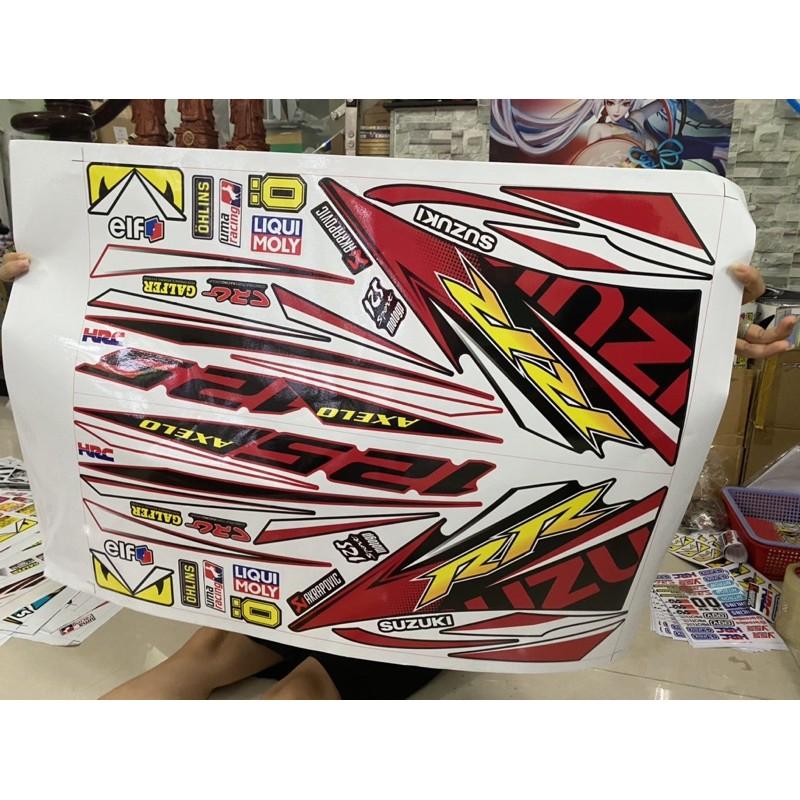 Tem rời dành cho Axelo đỏ đen