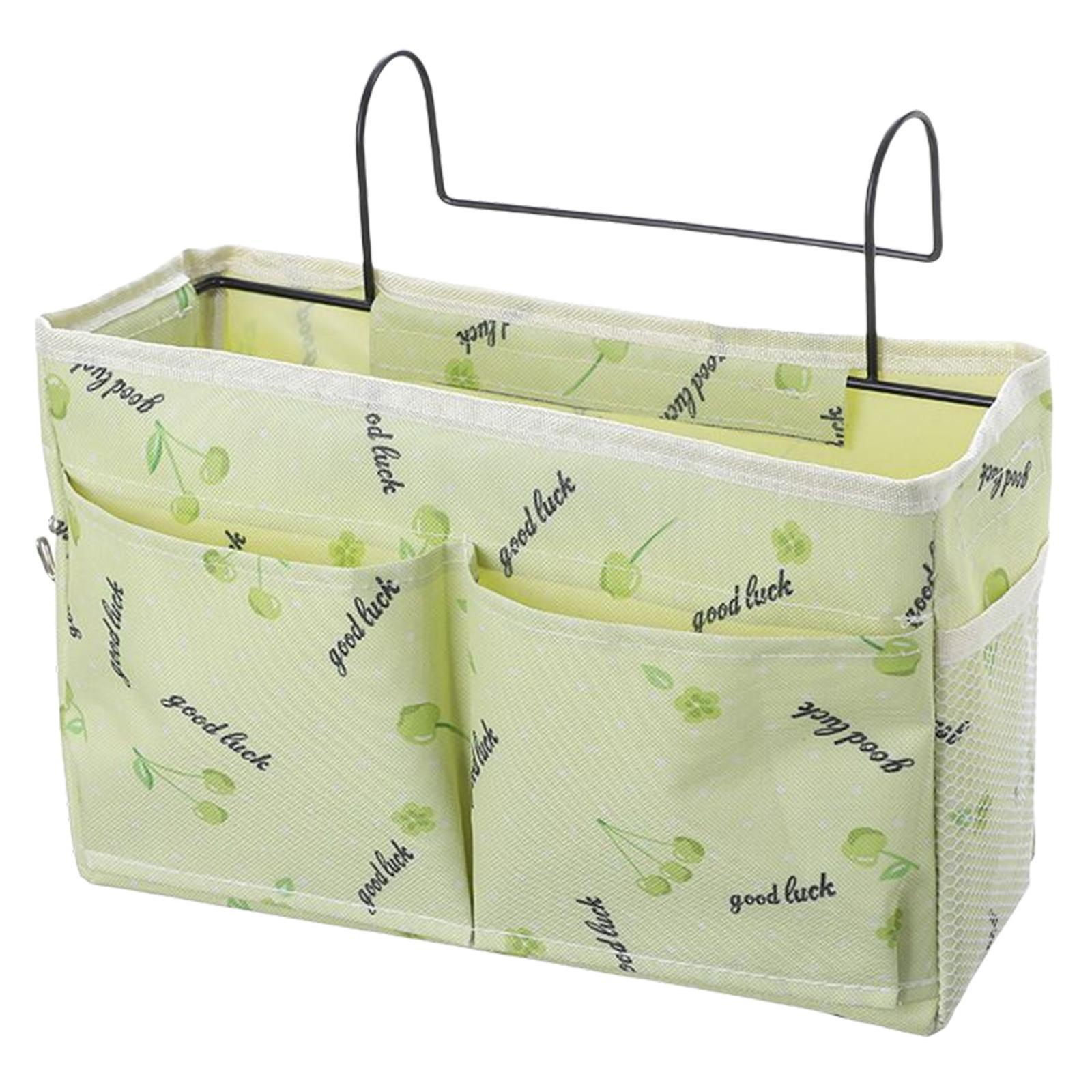 Bedside Caddy-Sundries Bag Hanging Bunk Bed Storage Organizer, Bedside Pocket Storage Bag for Mobile