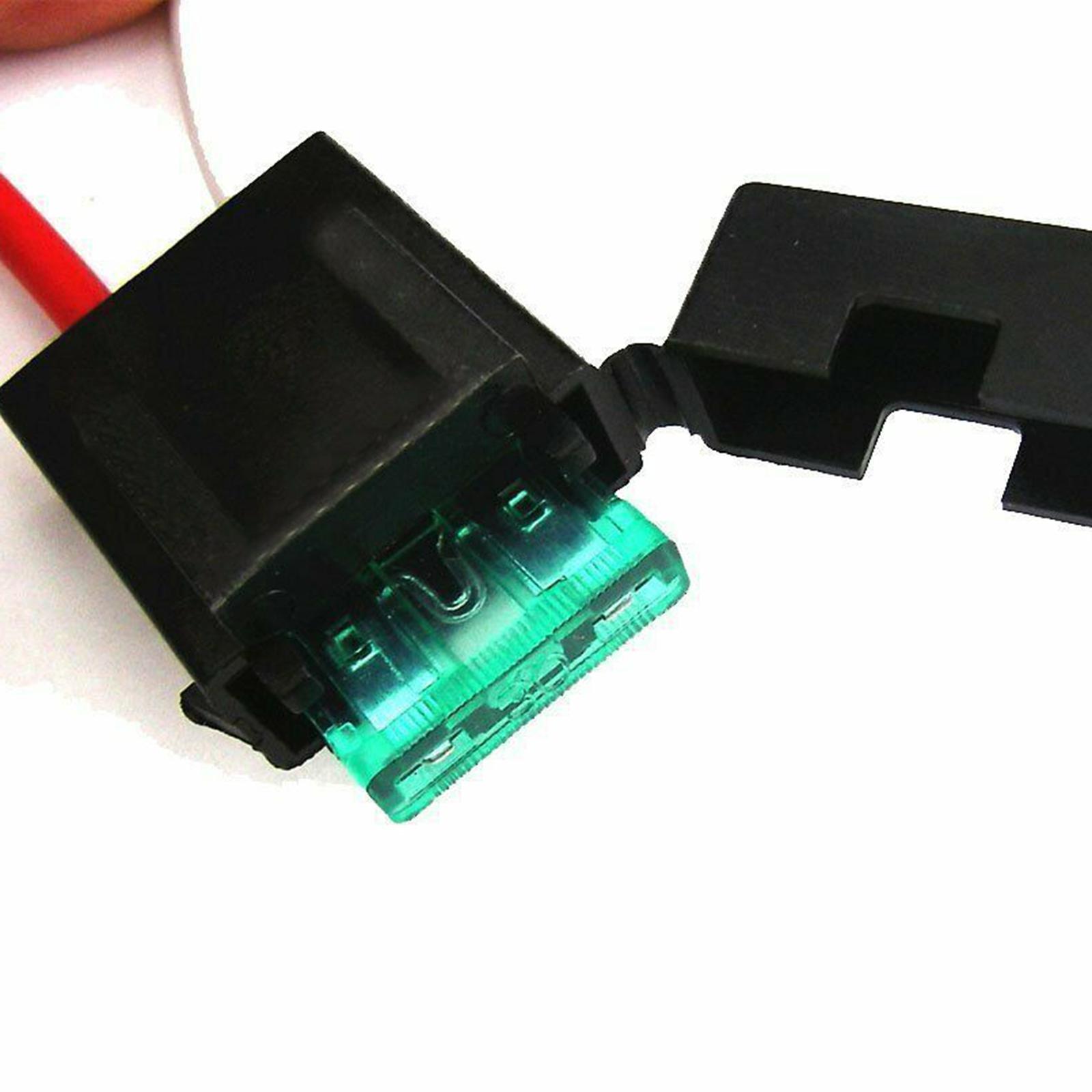 1 Set Horn Wiring Harness Relay Kit For Car Truck Grille Mount