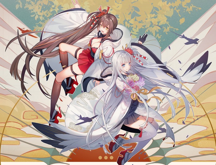 Poster 8 tấm A4 Azur Lane anime tranh treo album ảnh in hình đẹp (MẪU GIAO NGẪU NHIÊN)