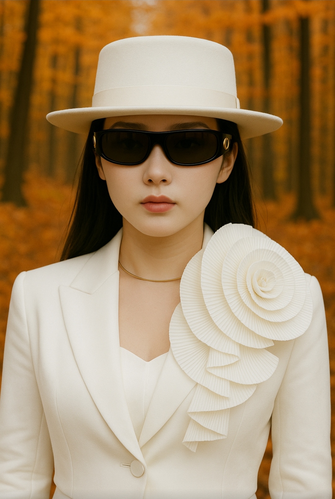 Nón mũ nam nữ phớt cao bồi vành bằng dona25100901