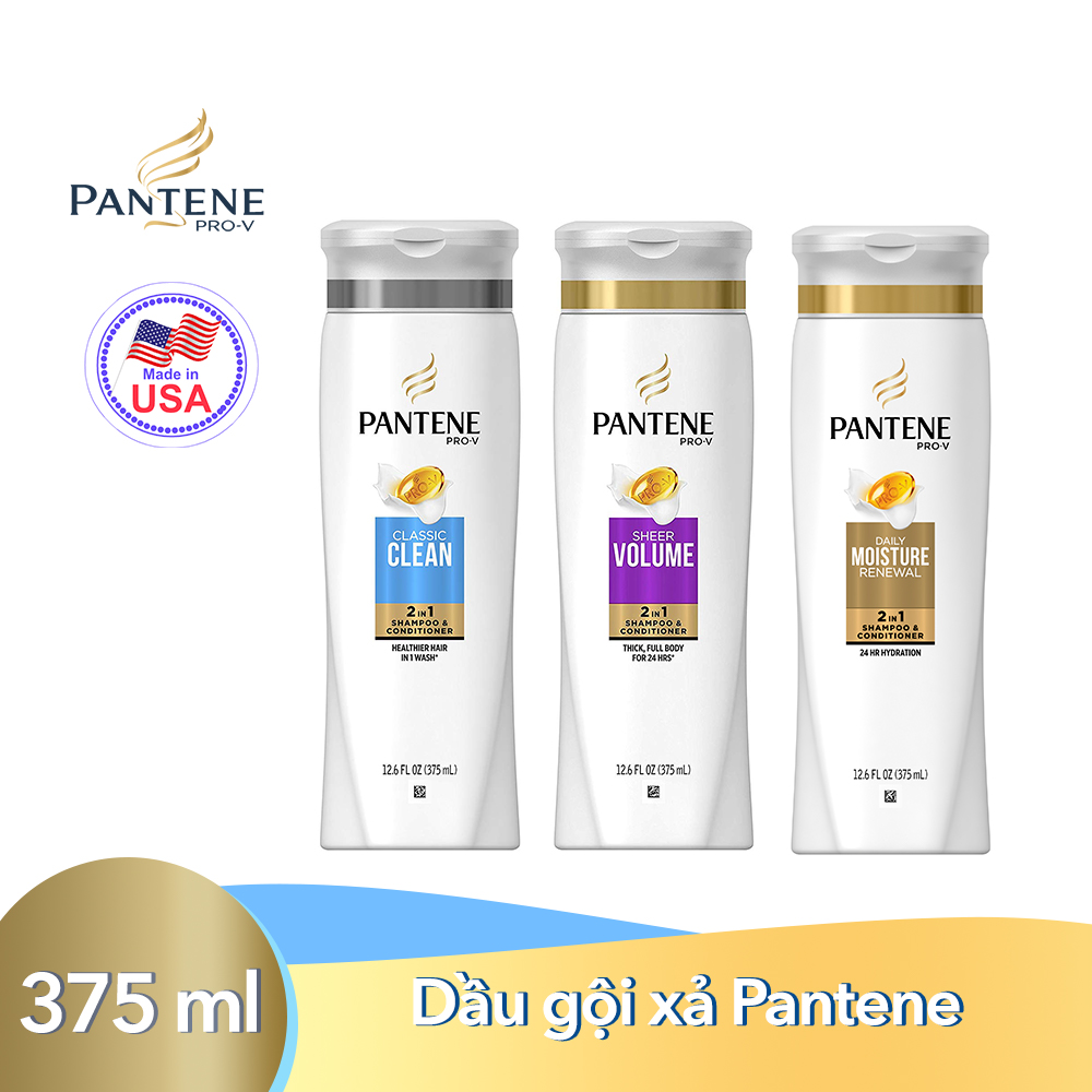 Dầu Gội &amp; Xả Pantene 2IN1 chai 375ml