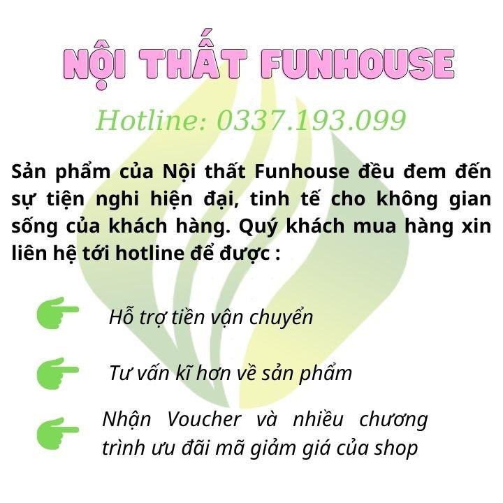 Bàn phấn trang điểm công chúa giương led có ngăn chứa đồ Funhouse chân sắt khung gỗ  cao cấp - A19