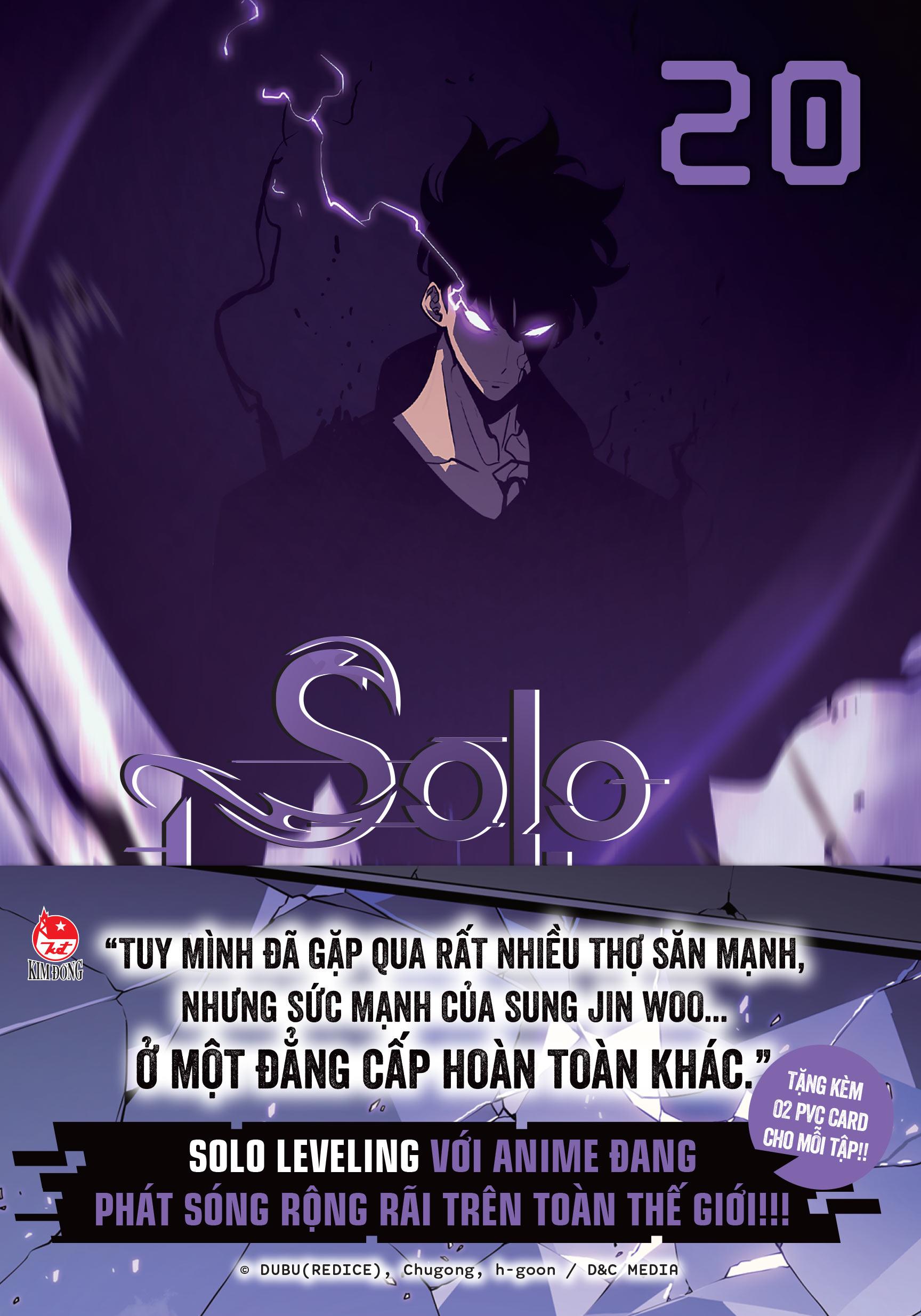 Sách - Solo Leveling - Tôi Thăng Cấp Một Mình - Tập 20 - Tặng Kèm Obi + 2 PVC Card