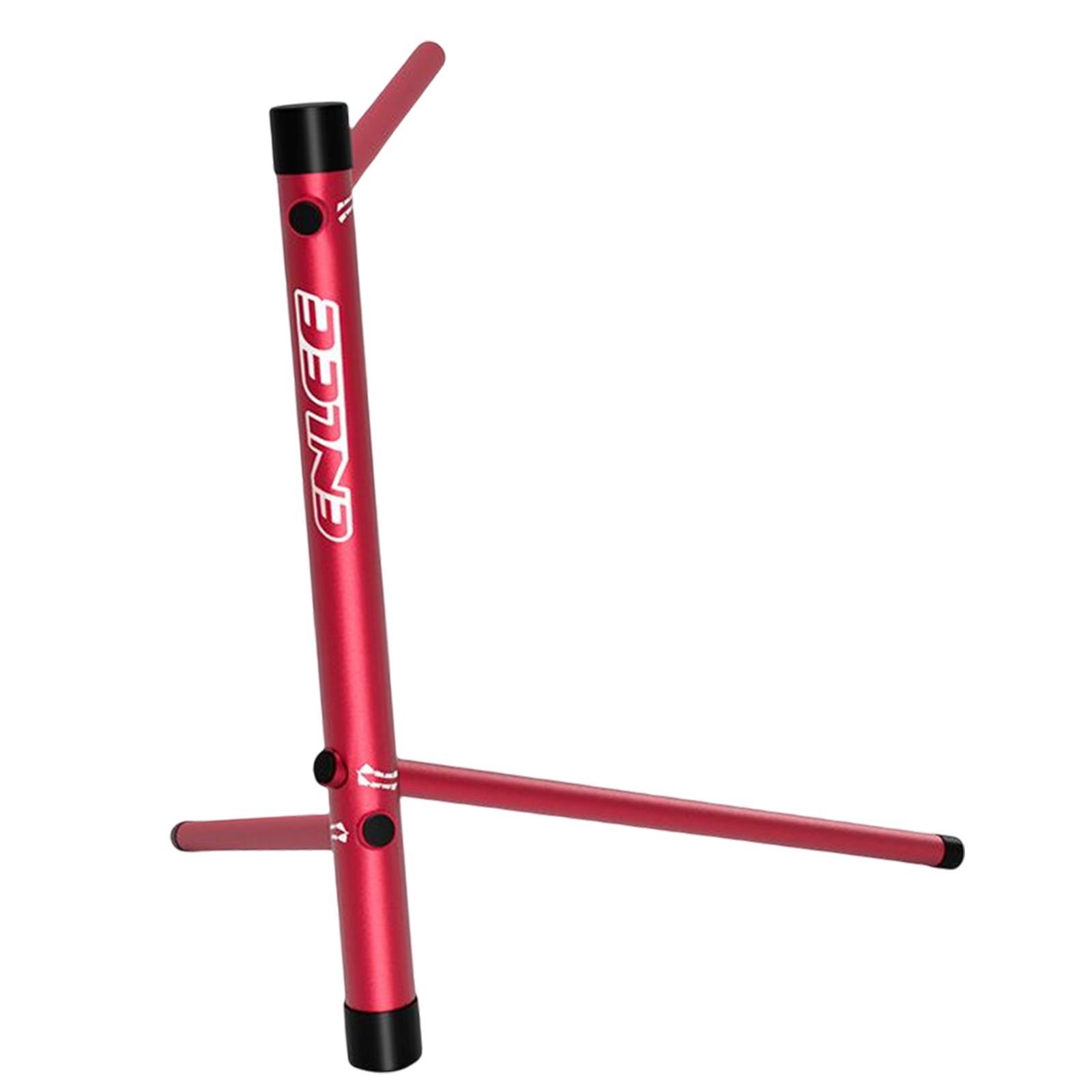 Parking Rack Stand Detachable for Cleaning Maintenance Garage Black