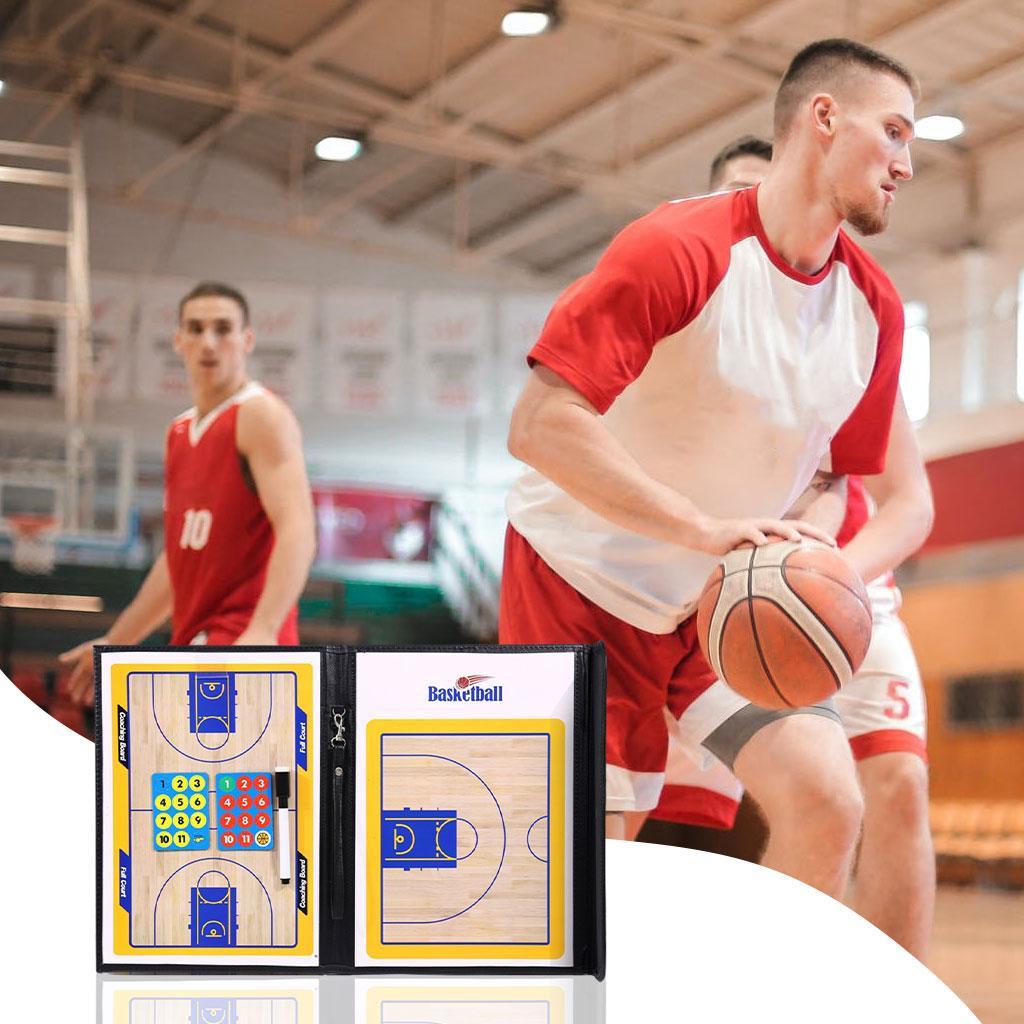 2x Coaches Board with Pen Dry Erase Coaching Clipboard Coaches Tool