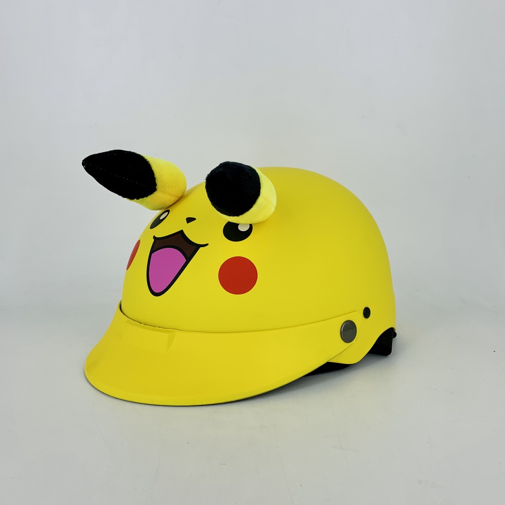 Nón Bảo Hiểm Hình Thú Pikachu Siêu Chất