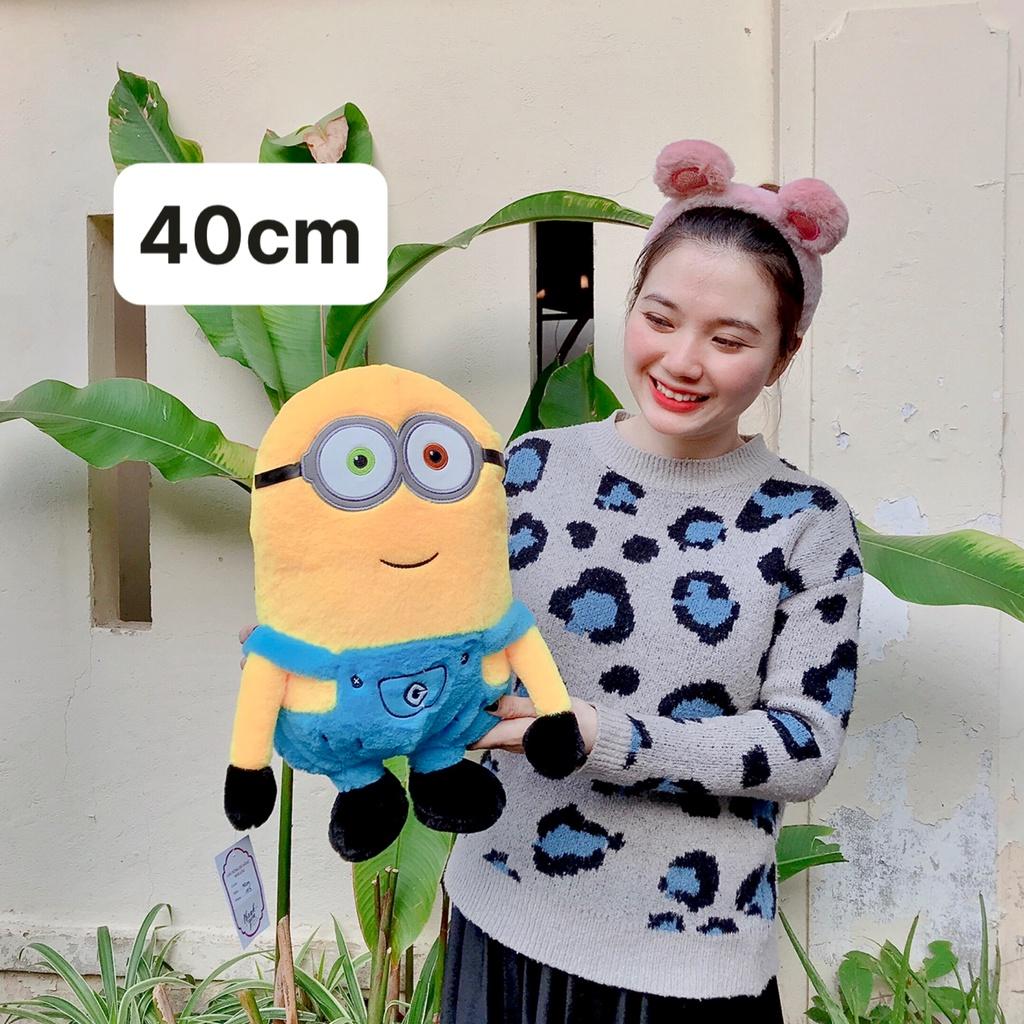 Gấu bông Minion chất lông bột cao cấp mềm mịn - QC - dành cho tín đồ minion, dành tặng bé gái, bé trai