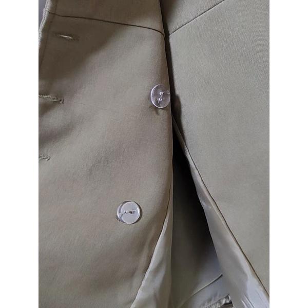 Chân váy khaki cài nút bọc thắt lưng, chân váy kaki siêu dày đẹp