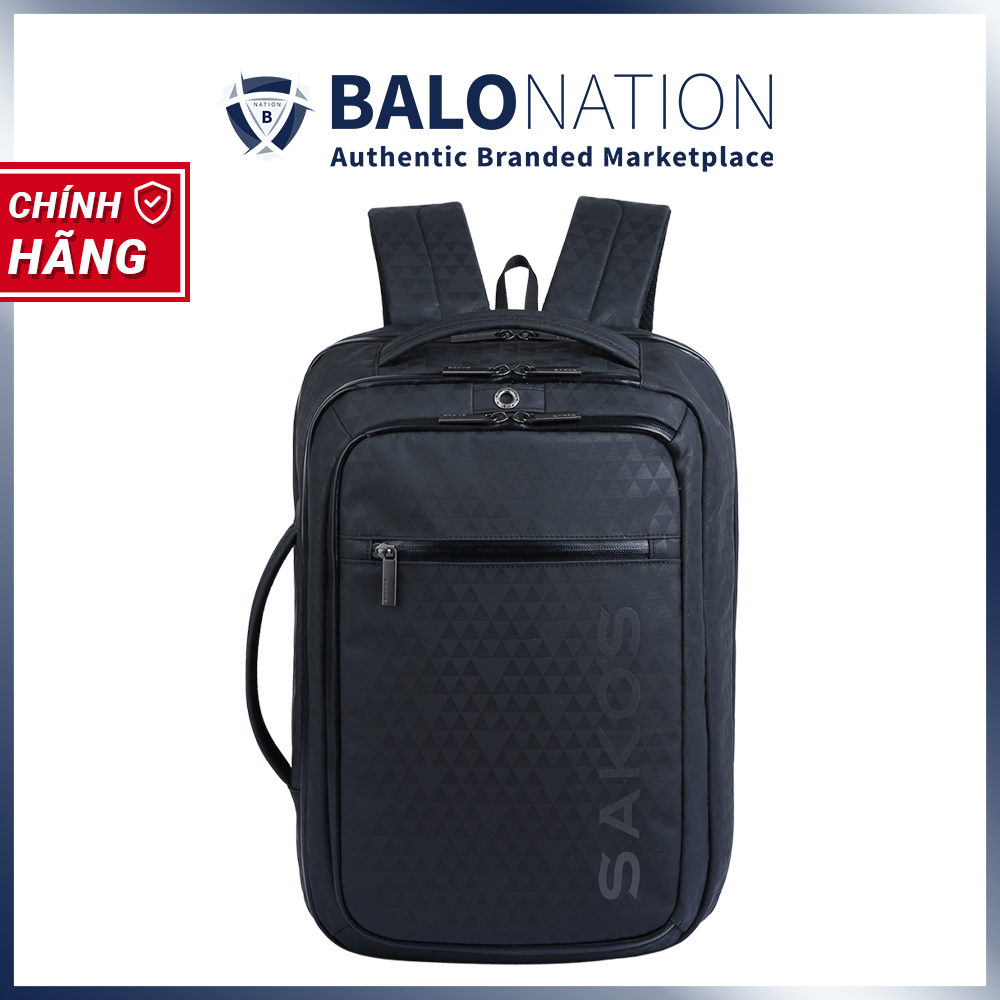 Balo Laptop 15.6 inch SAKOS Mighty - Hàng Chính Hãng