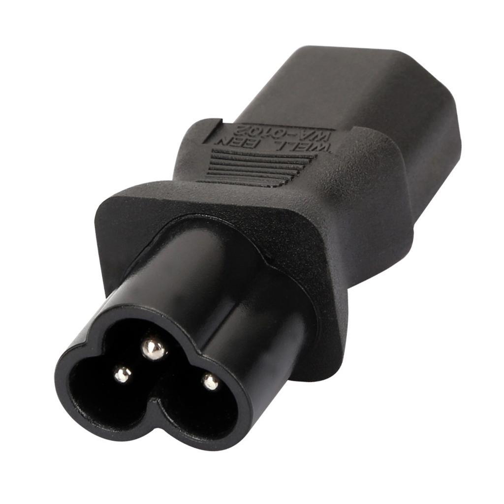 3Pin IEC 320 PDU UPS C13 To Plug Adapter Converter Socket NEW HOT