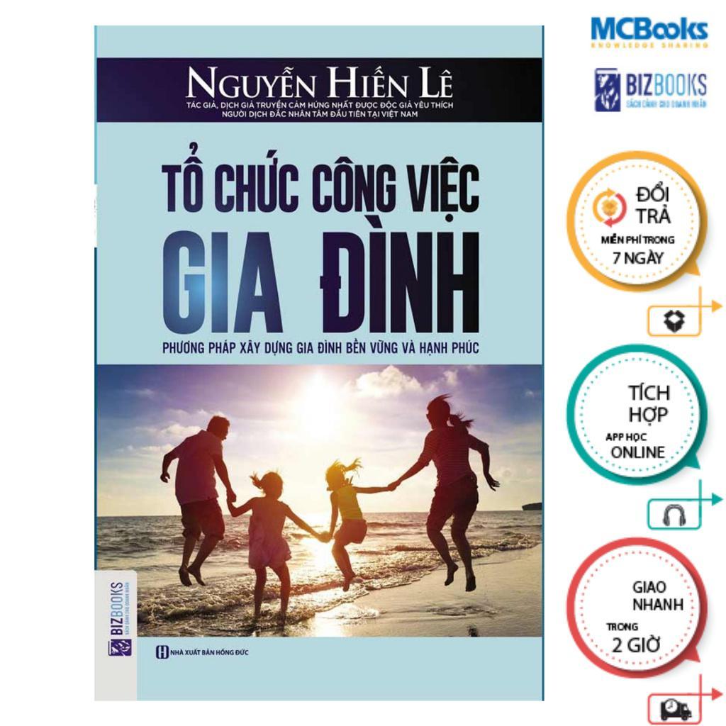 Sách - Tổ Chức Công Việc Gia Đình - MCBooks