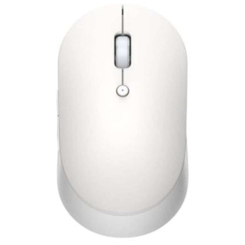 Chuột Không Dây Xiaomi Mi Dual Mode Wireless Mouse Silent Edition - Màu trắng - Hàng Chính Hãng