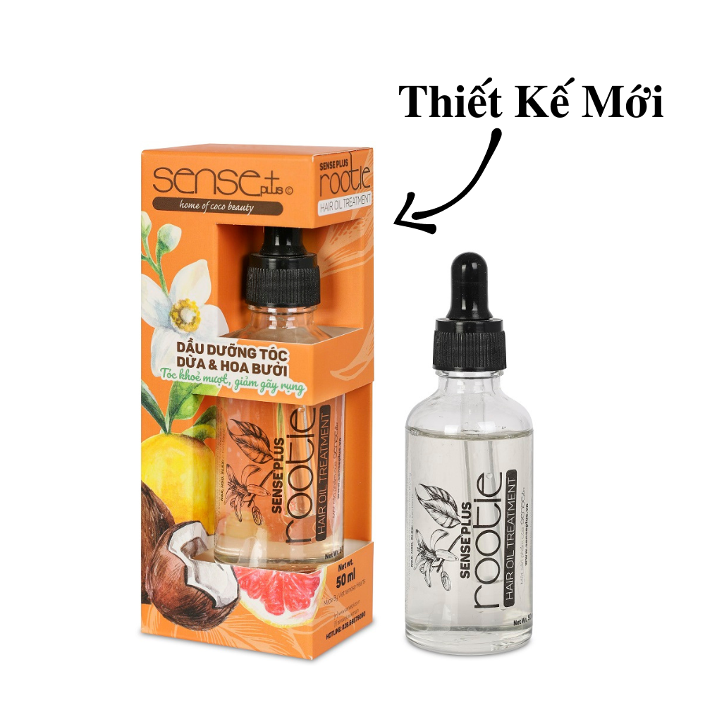 Dầu Dừa Dưỡng Tóc Rootie Sense+ (50ml)