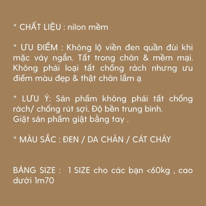 Quần tất giấy tàng hình tất da chân trong suốt không lộ viền Mia Ritta QT002