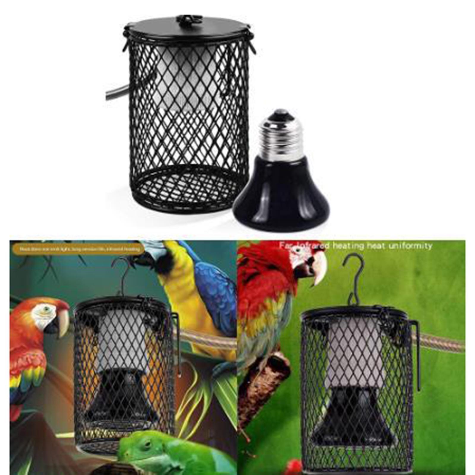 100W Reptile Heating Lamp Tortoise Brooder Heat Bulb Basking Lighting