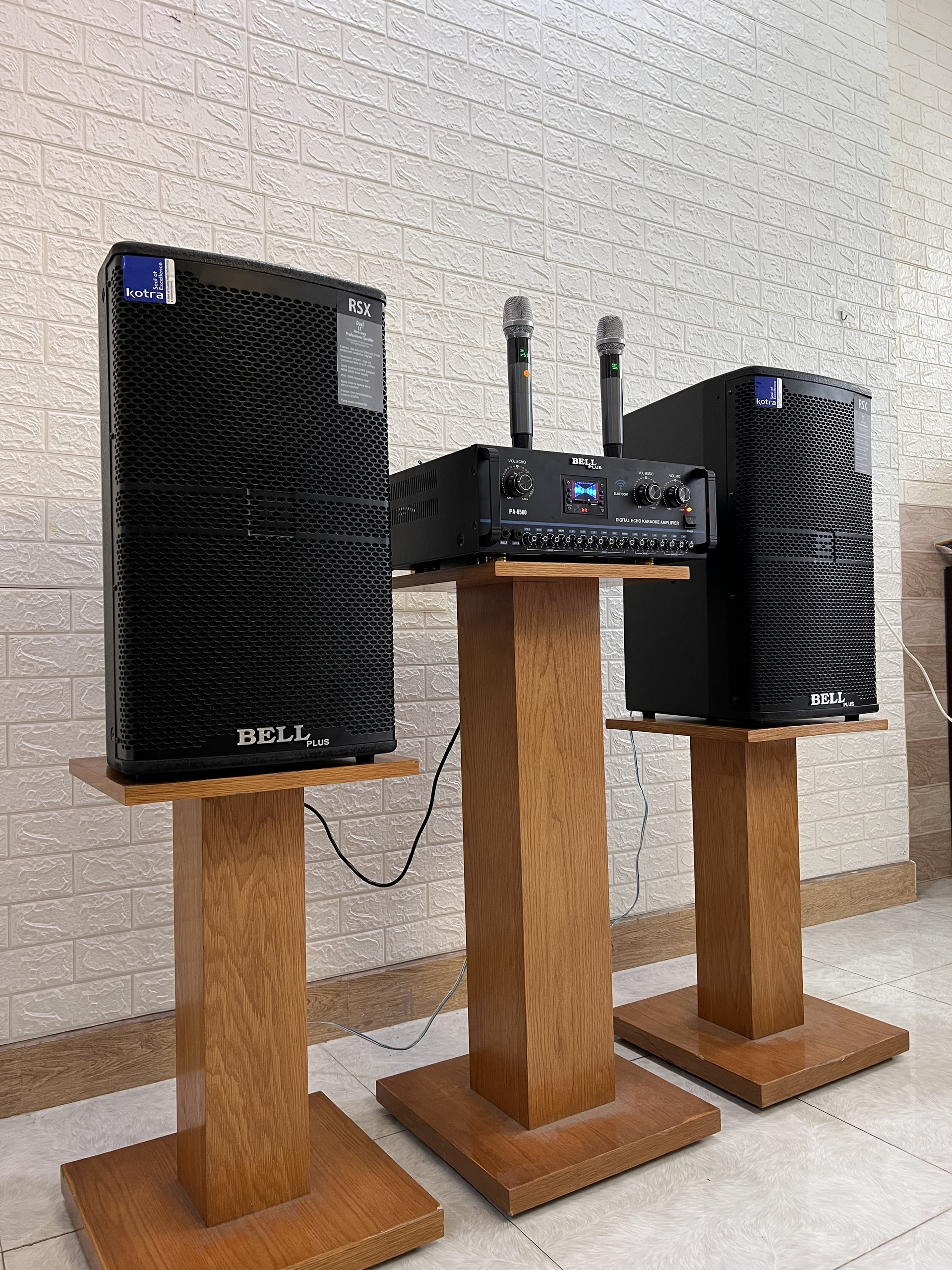 Dàn karaoke và nghe nhạc PA - 6012 BellPlus tích hợp Bluetooth