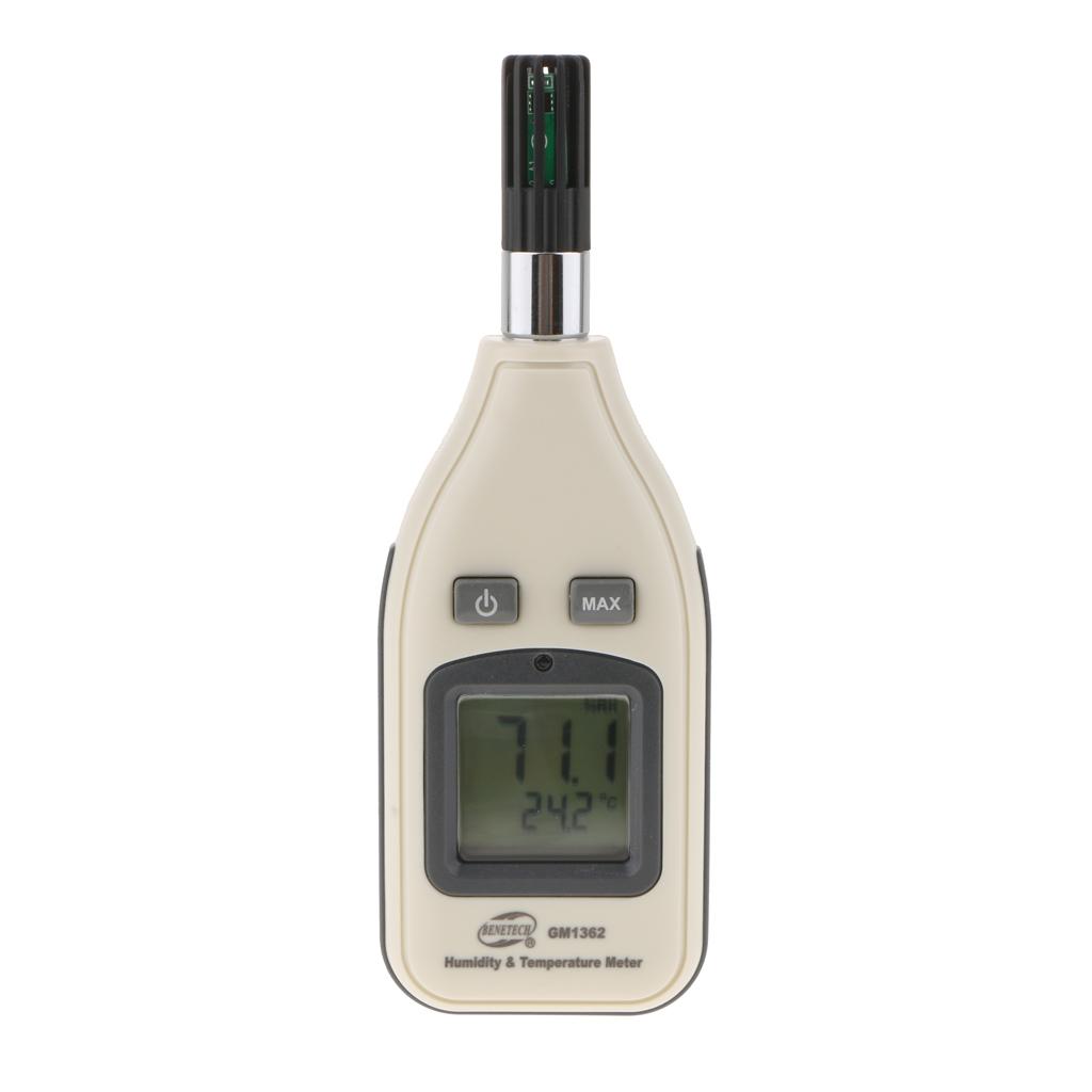 GM1362 Digital LCD Humidity Temperature Meter Gauge Thermometer Hygrometer