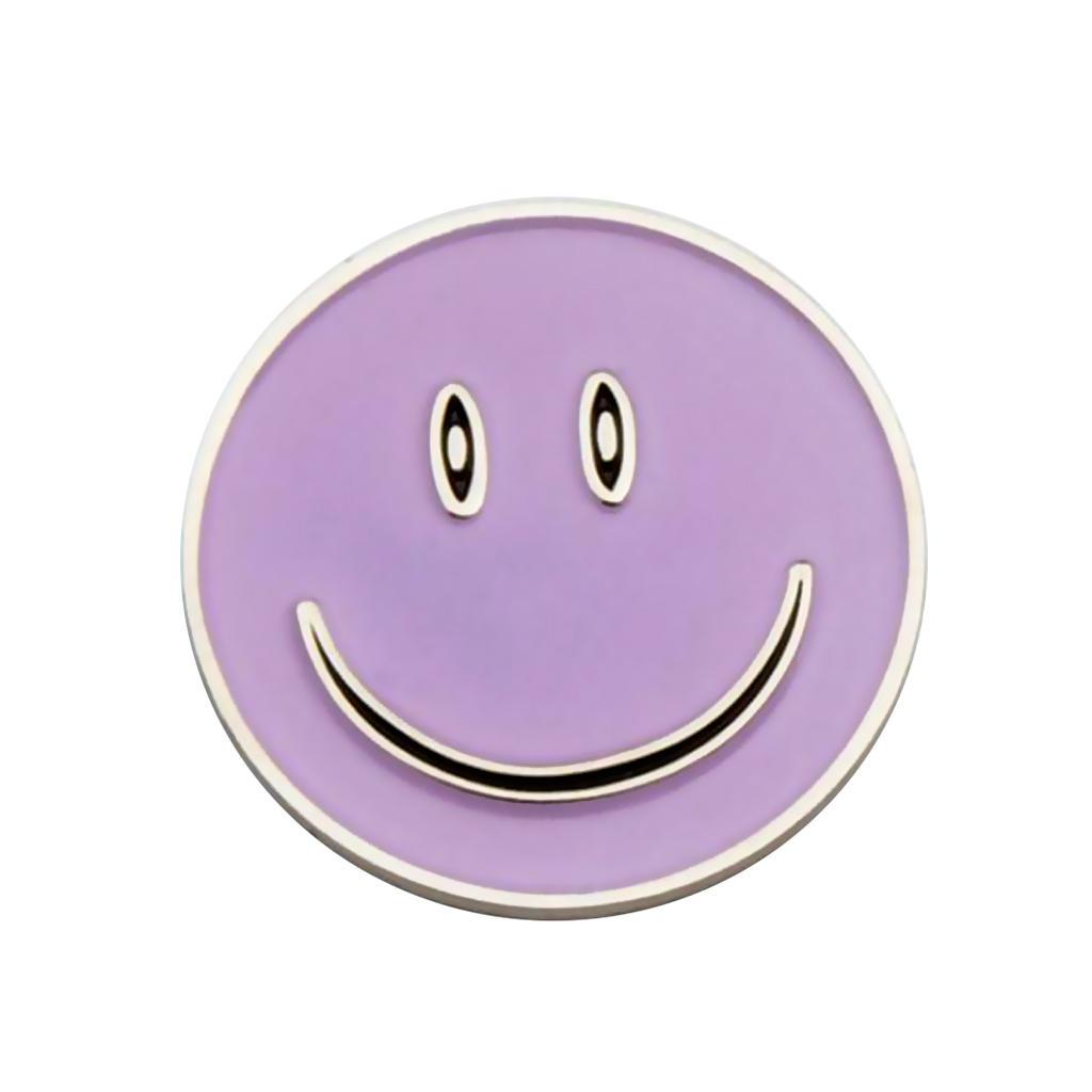 3-7pack Sturdy Smile Face Magnetic Cap Hat Visor Clip Golf Ball Marker Gift