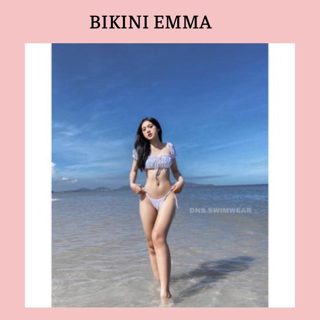 Bikini 2 mảnh tay phồng (hình thật khách mặc)