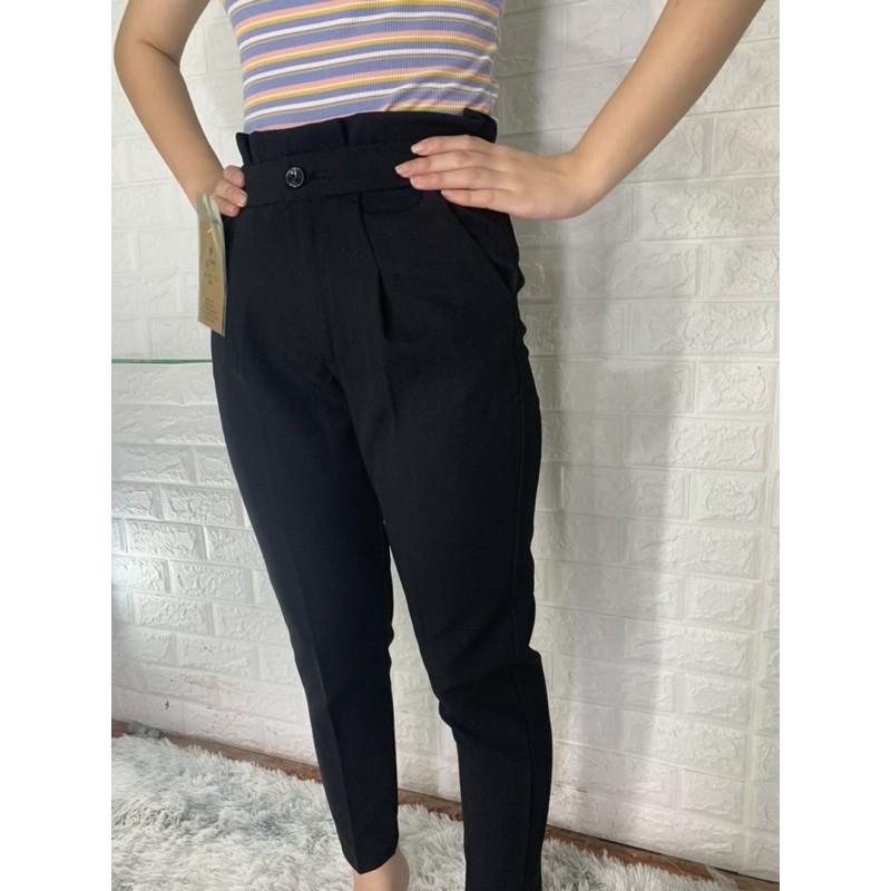 Quần công sở cạp bèo