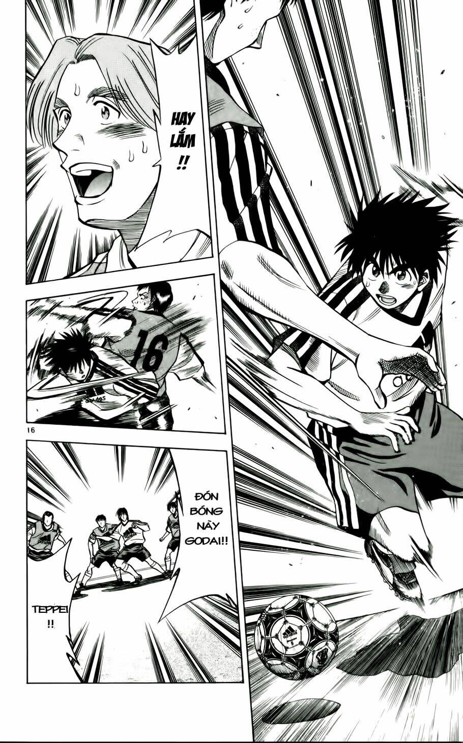 vũ điệu trên sân cỏ - fantasista chapter 46 16