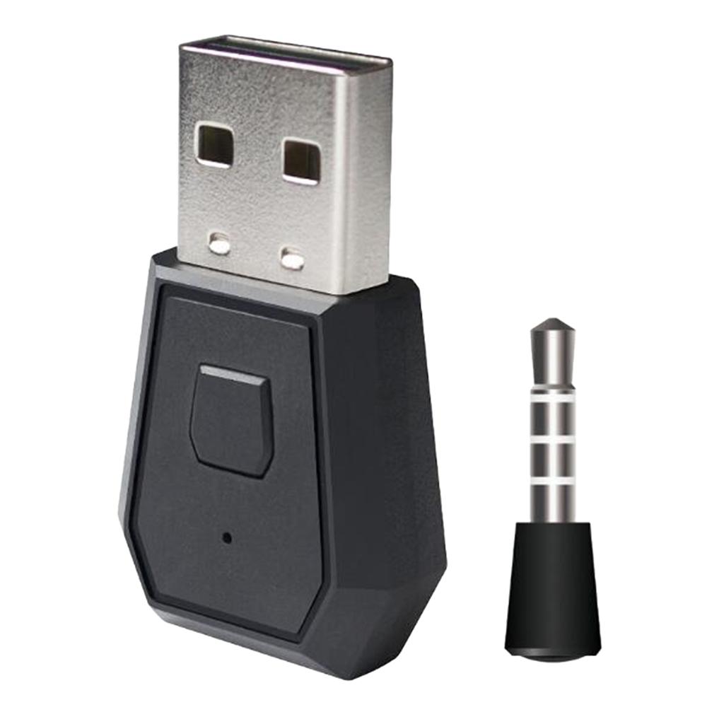2 Pieces Wireless USB Bluetooth Adapter For PC Headphones Microphone