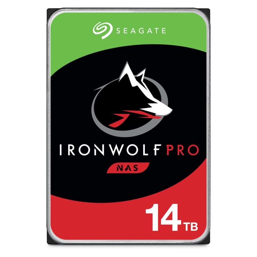 Ổ Cứng HDD NAS Storage Seagate IronWolf Pro 14TB/256MB/3.5 7200RPM - ST14000NE0008 - Hàng Chính Hãng