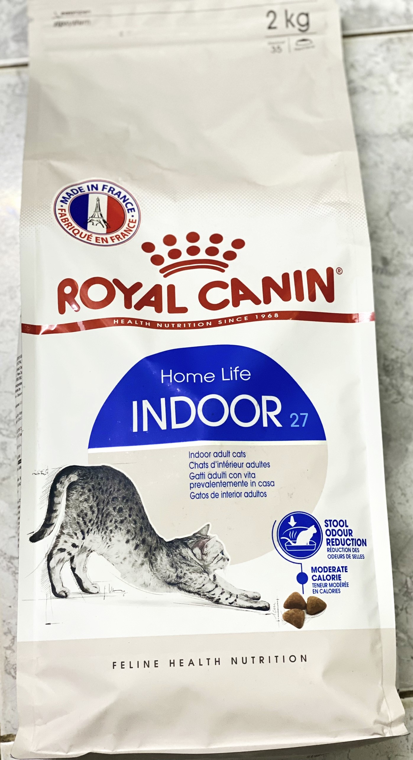 ROYAL CANIN Indoor 27 _Thức Ăn Hạt Cho Mèo Từ 1 - 7 tuổi [2KG] | Mèo Ít Vận Động