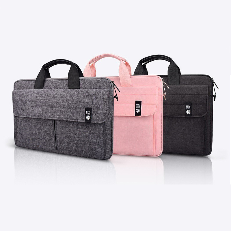Laptop 13.3 14.1 15.4 15.6-Inch Nylon Túi Máy Tính Chống Thấm Nước Và Chống Bụi Túi Máy Tính Túi Đeo Vai Đa túi Xách