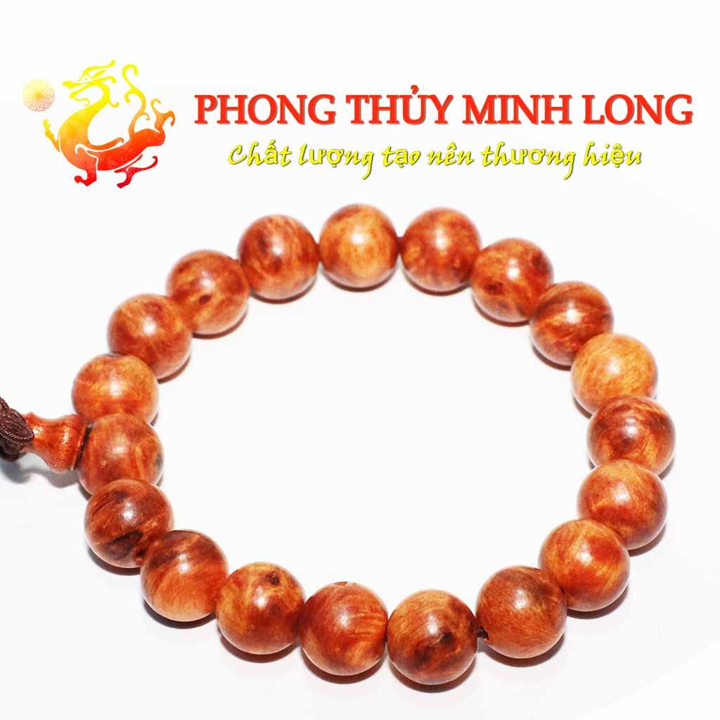 Vòng tay gỗ nu Huyết Rồng siêu đẹp size 10 ly