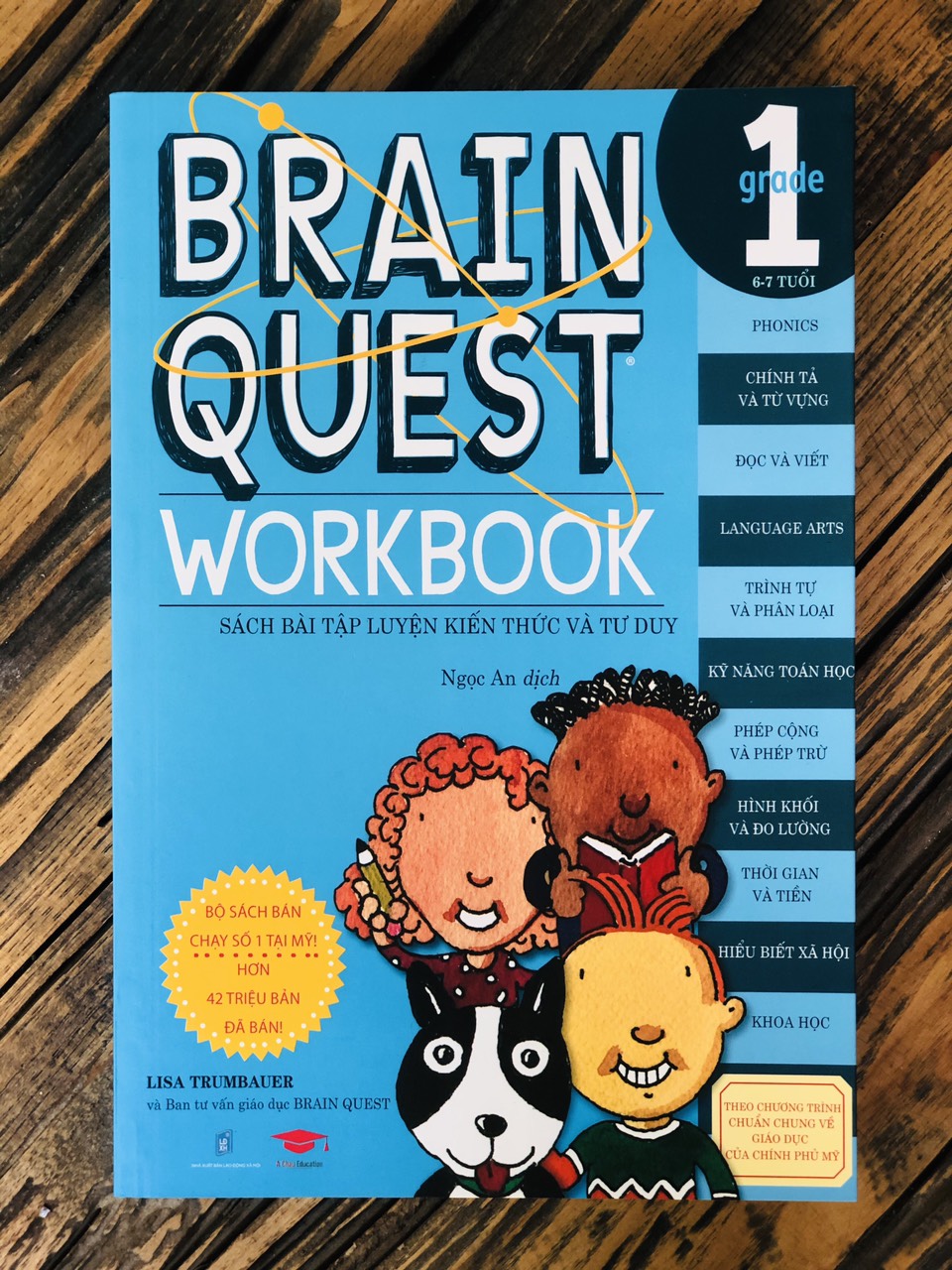 Sách brain quest workbook phát triển tư duy cho bé ( bộ 3 cuốn, 4 - 7 tuổi )