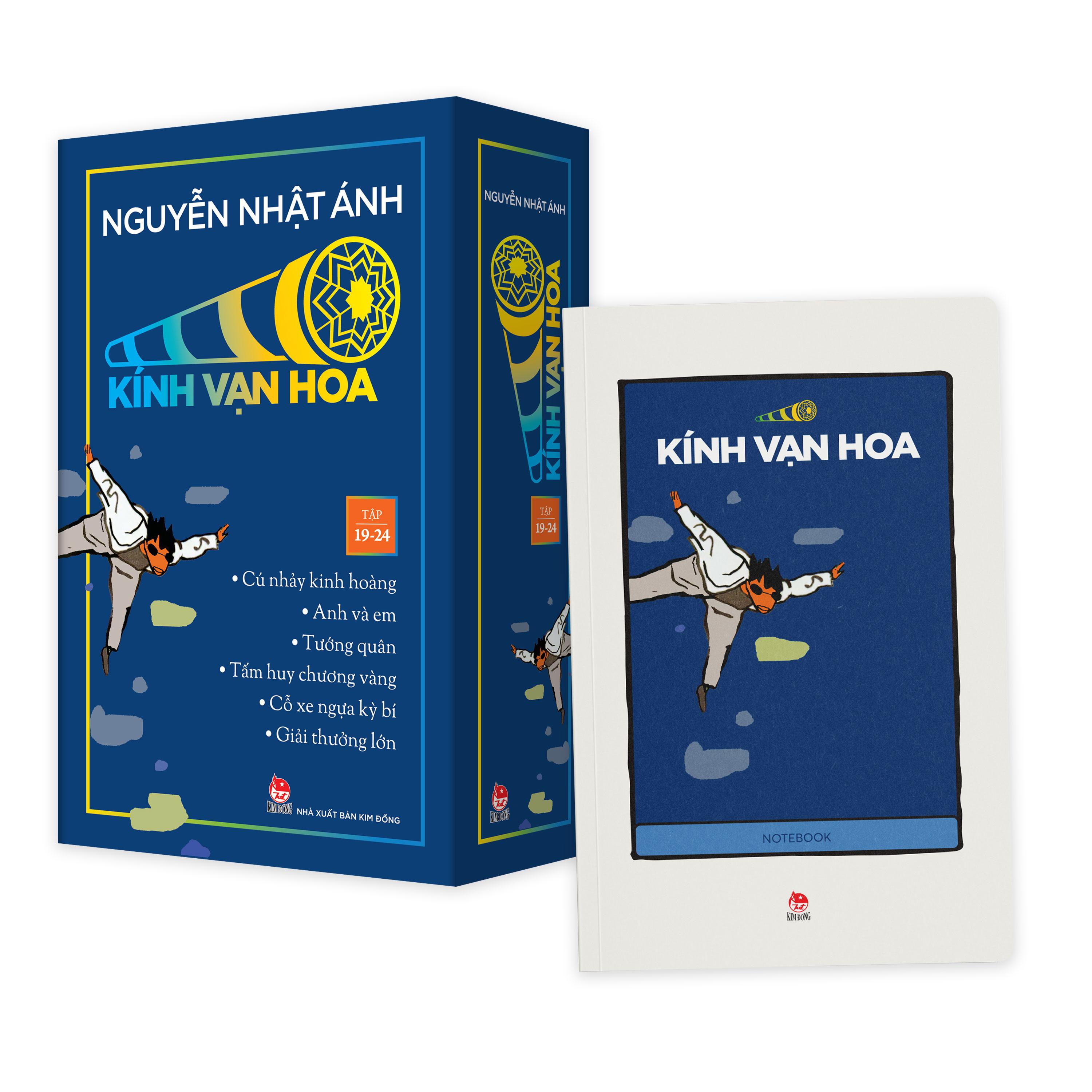 Sách - Boxset Kính Vạn Hoa - Bộ Kỉ Niệm 30 Năm: Tập 19 - 24 (Hộp 6 Tập) - Tặng Kèm Sổ Tay Kính Vạn Hoa