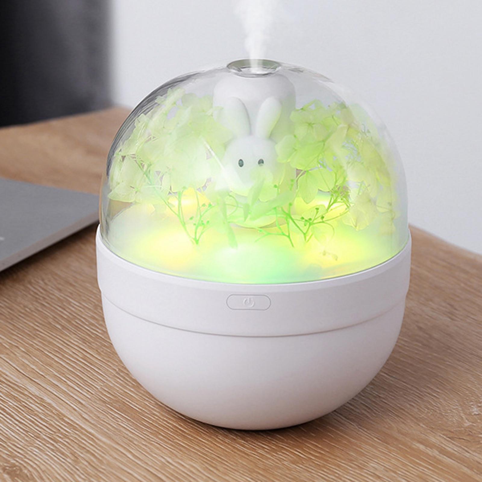 220ml USB LED Mini Car Home Humidifier Aroma Oil Mist Diffuser Green