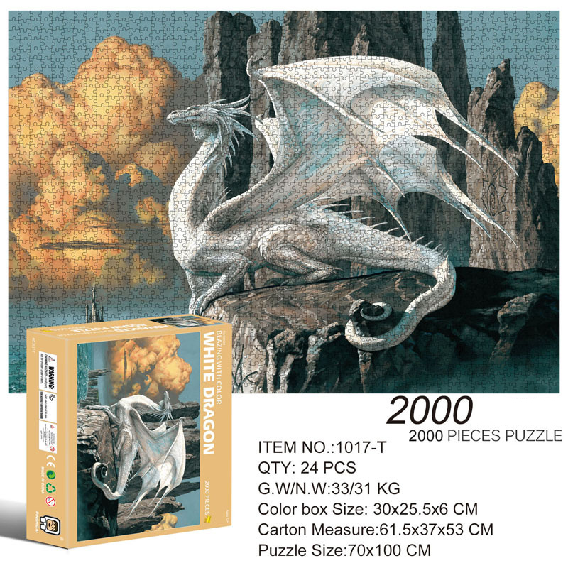 Bộ Tranh Ghép Xếp Hình 2000 Pcs Jigsaw Puzzle(70*100cm) Bản Cao Cấp Tổng Hợp Những Mẫu Hot Nhất