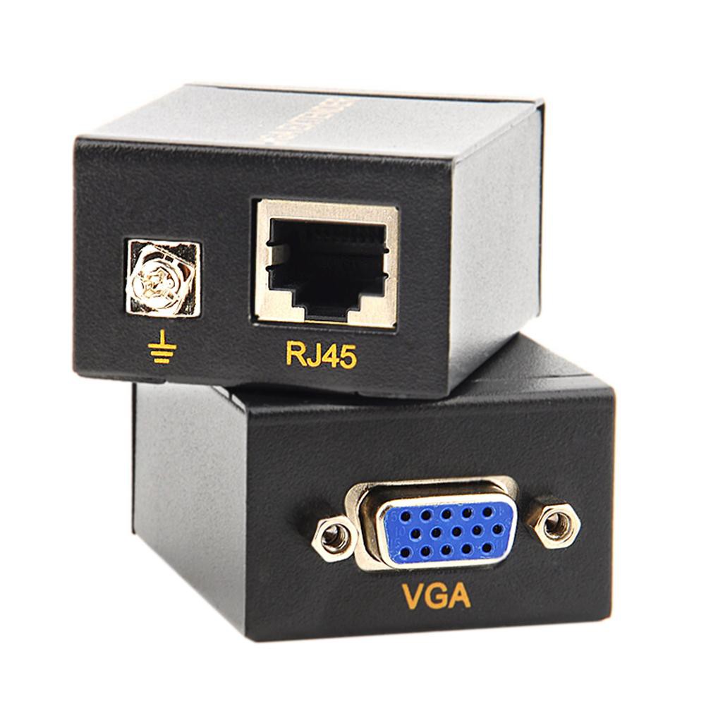 Bộ Kéo Dài VGA 60m Qua Cổng Mạng Lan RJ45