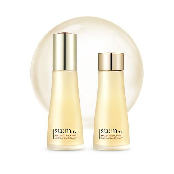 Xịt khoáng nước thần Su:m37 Secret Essence Mist 60+60ml