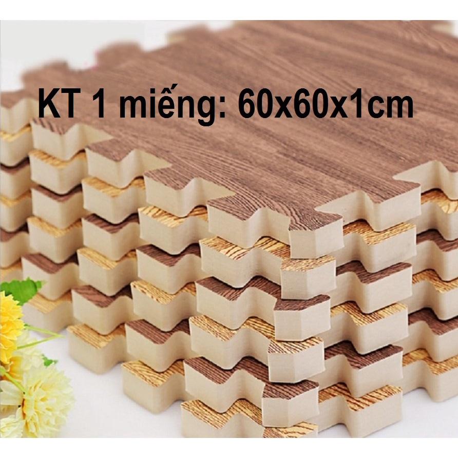 BỘ 30 MIẾNG Thảm VÂN GỖ CAO CẤP