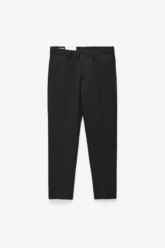Quần âu / Quần Vải ROUTINE Nam Trơn Form Slim Crop (3 màu) - 10F22PFO001 | LASTORE MENSWEAR
