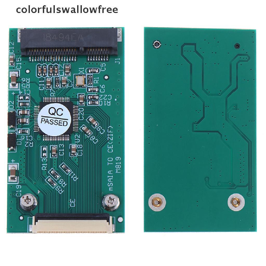 Cáp Chuyển Đổi 1.8 "Mini mSATA PCI-E SSD Sang 40Pin ZIF Card CE ABC