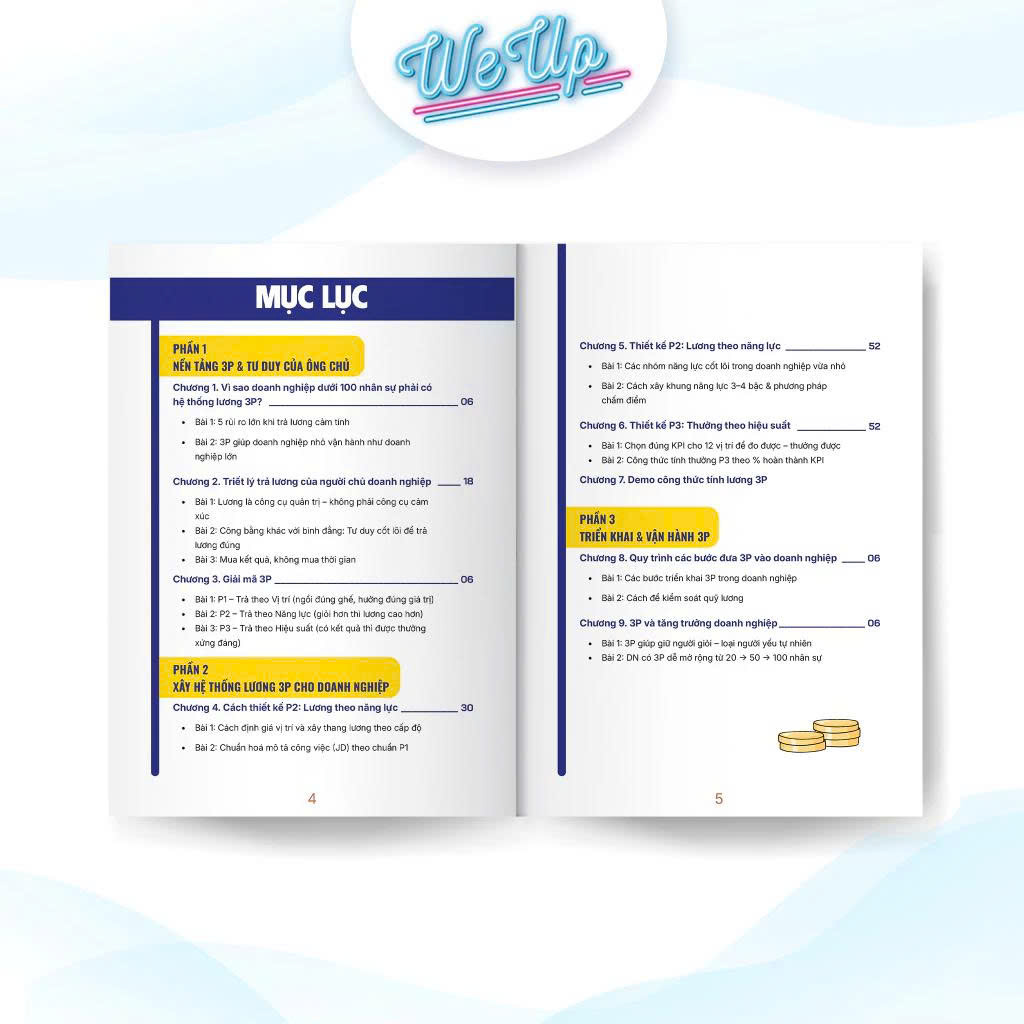 Combo Sách : Công thức trả lương 3P + Đọc hiểu 10 chỉ số