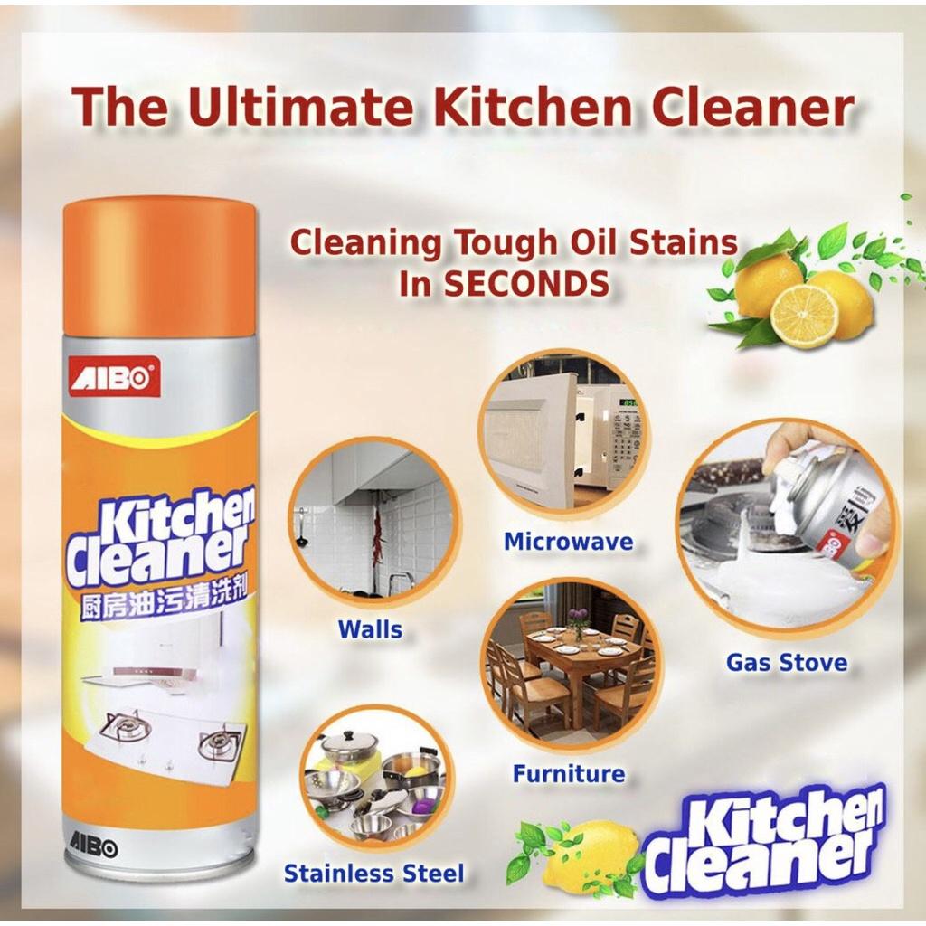 Chai Xịt Tẩy Rửa Bếp Kitchen Cleaner - Tự Tin Đánh Bay Các Vết Bám Bẩn Cứng Đầu Nhất.