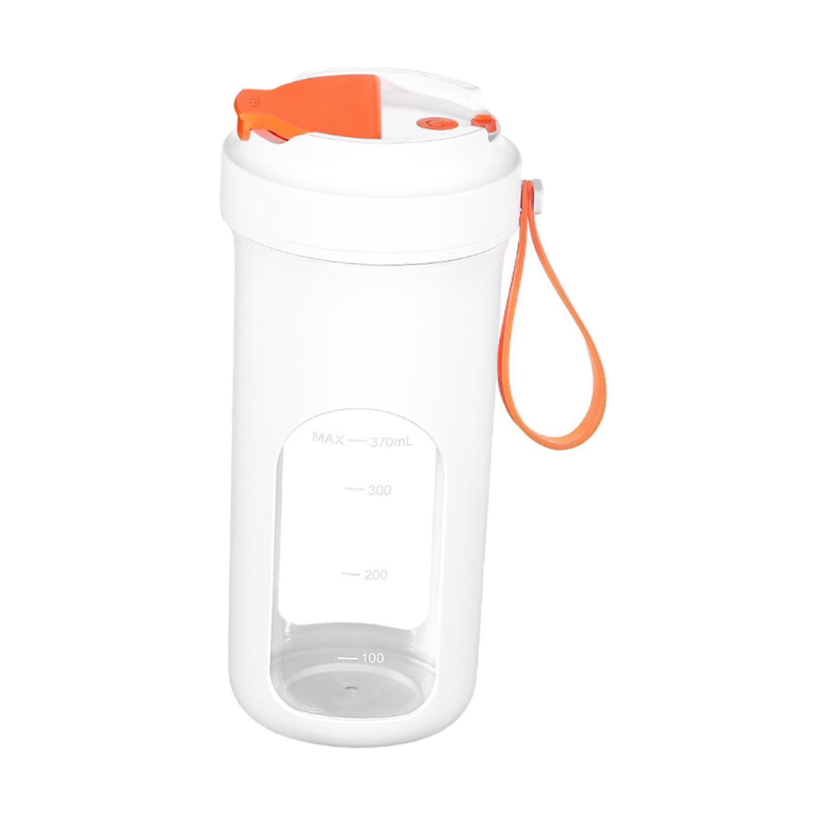 Portable Blender Juicer Cup Personal Mini Blender 370ml Blender Cup Travel Juicer Cup for Mixing Shakes and Smoothies Camping