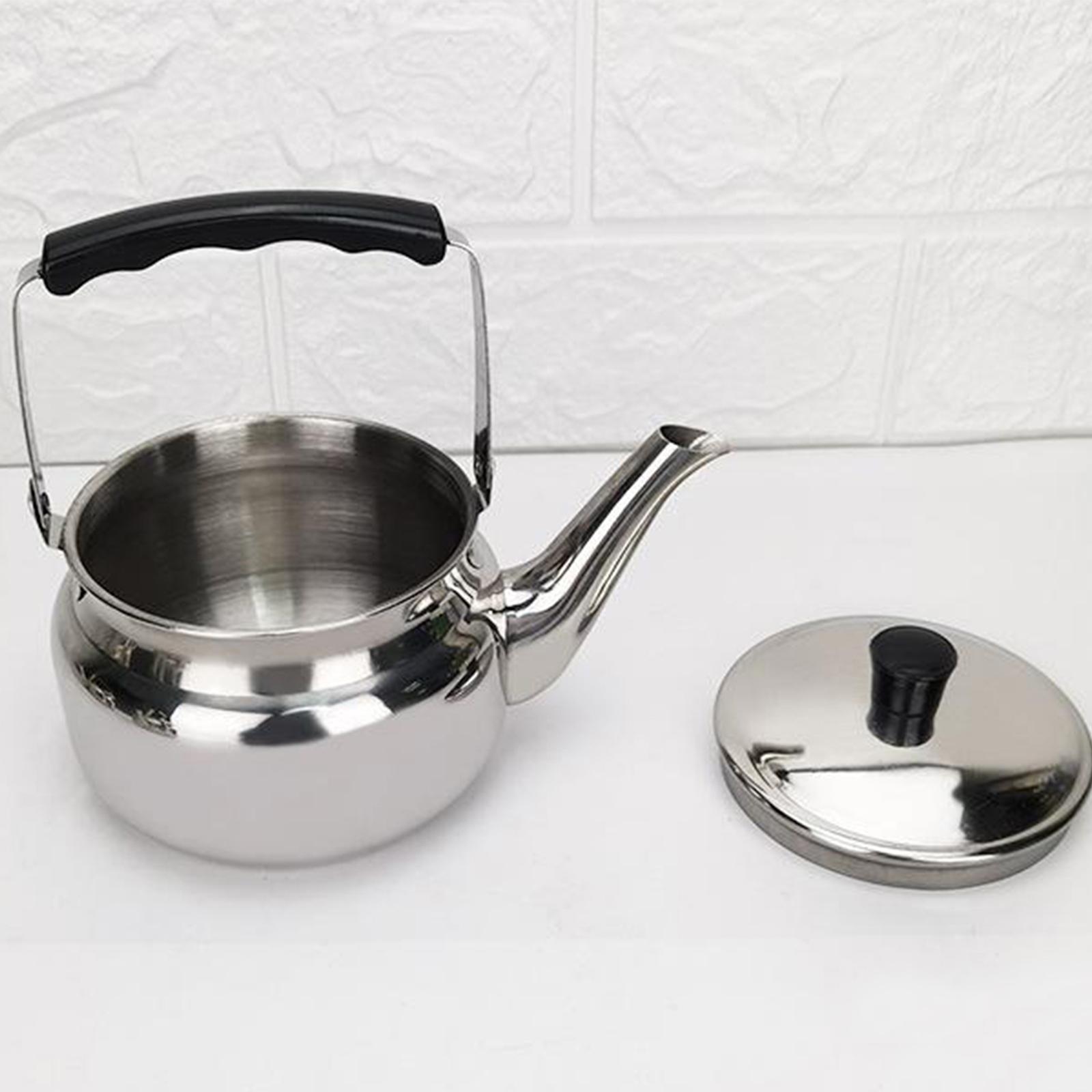 Outdoor Camping Picnic Water Kettle Teapot Coffee Pot Kitchen Cooking 0.8L