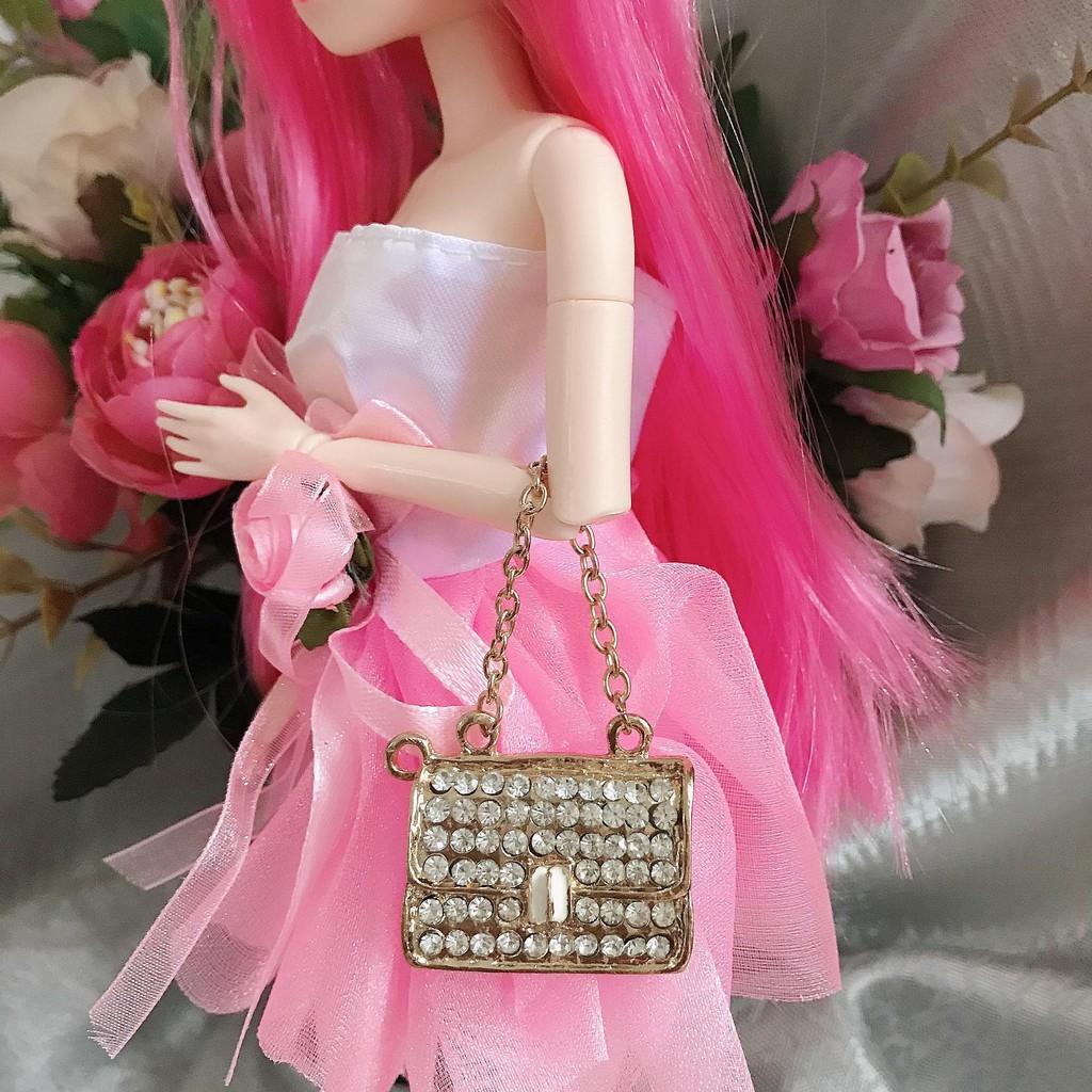 Túi Xách Đính Đá cho Búp Bê Xinyi - Barbie các loại Sunnydoll