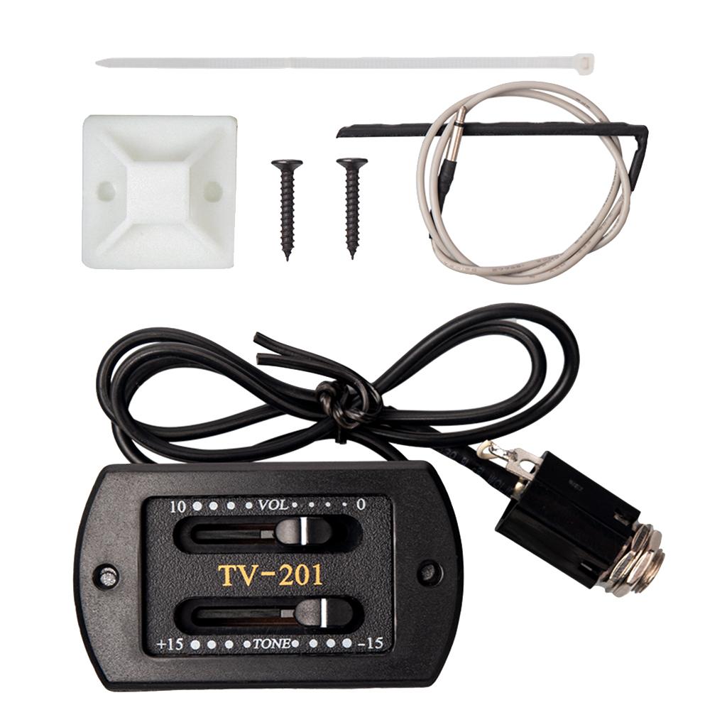 Guitar Pickup EQ Wiring Harness Equalizer Amplifier Set Guitar Accessories Parts