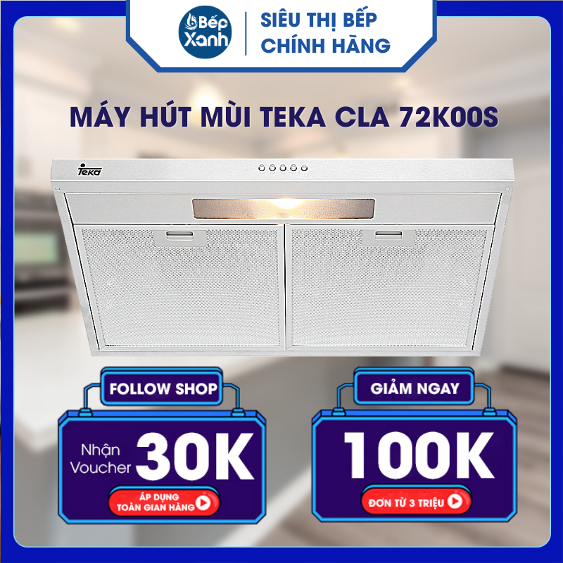 Máy hút mùi áp tường Teka CLA 72K00S - Hàng Chính Hãng