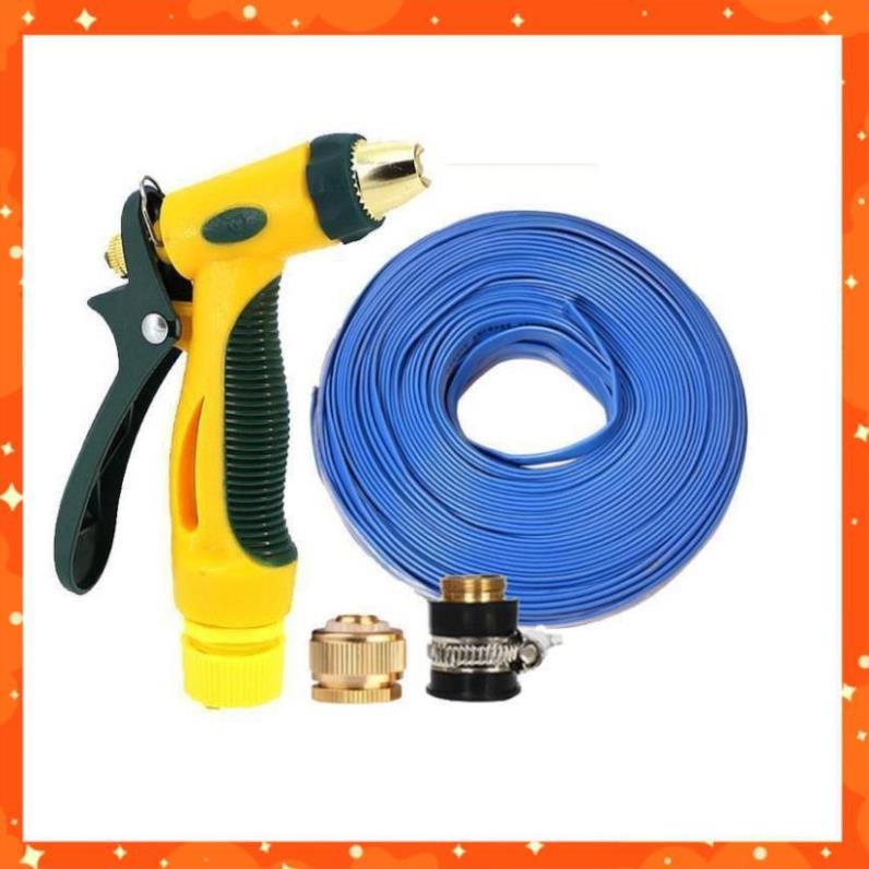 Bộ dây vòi xịt nước rửa xe, tưới cây tăng áp 3 lần,loại 3-5M  206317