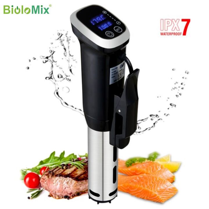 Máy nấu chậm Sous vide Công suất1200W BioloMix SV-8008 - Hàng chính hãng