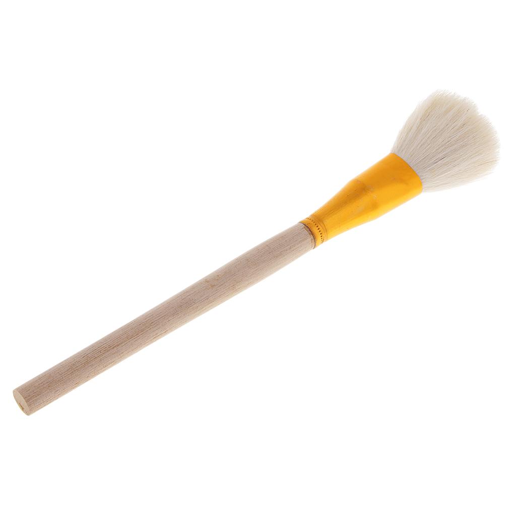 Pottery & Clay Sculpting Tools,Wooden Bid Head Brush for DIY Modeling Clay Ceramic Pottery Cleaning Tool